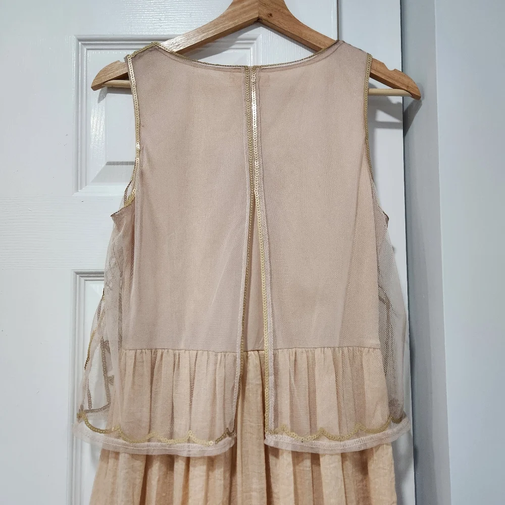 Anthropologie Ryu Maxi Sequin Boho Dress size Small - Picture 15 of 16